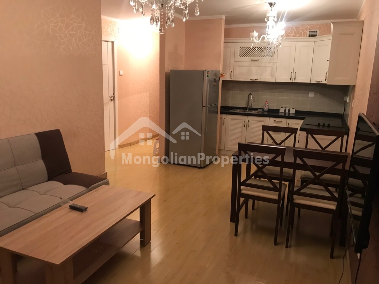 For Rent 1 Bedroom Apartment Right Next To Ulaanbaatar Mall