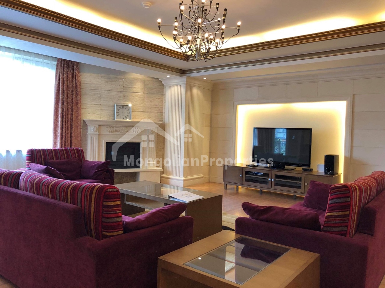 Spacious 3 bedroom apartment is for rent at the Seoul Royal County 