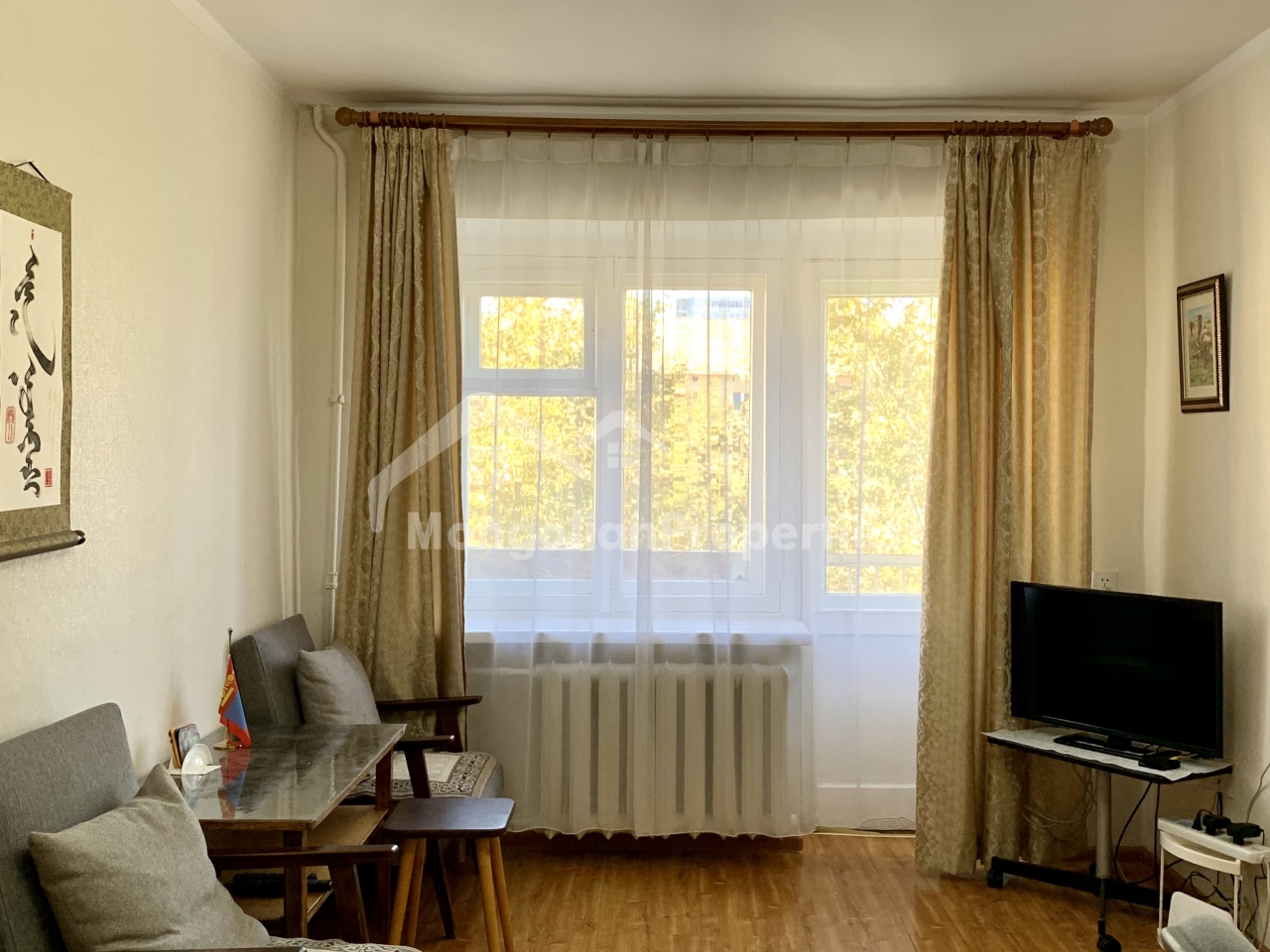 For rent: Fully furnished, 1 bedroom apartment at behind Mungun zaviya